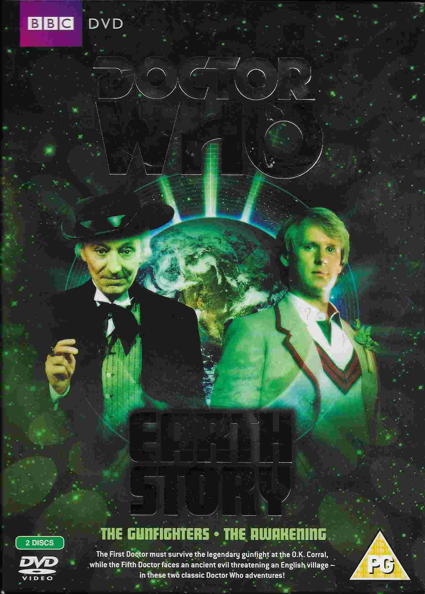 Picture of BBCDVD 3380 Doctor Who - Earth story by artist Donald Cotton / Malcolm Hulke from the BBC records and Tapes library